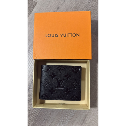 Louis Vuitton Mens Wallet Black Monogram Shadow Noir, Box, Dust Bag & COA New