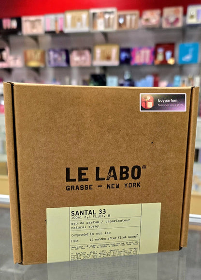 SANTAL 33 by LE LABO 3.4oz - 100ml Eau de Parfum for Unisex (New ☆ Authentic)