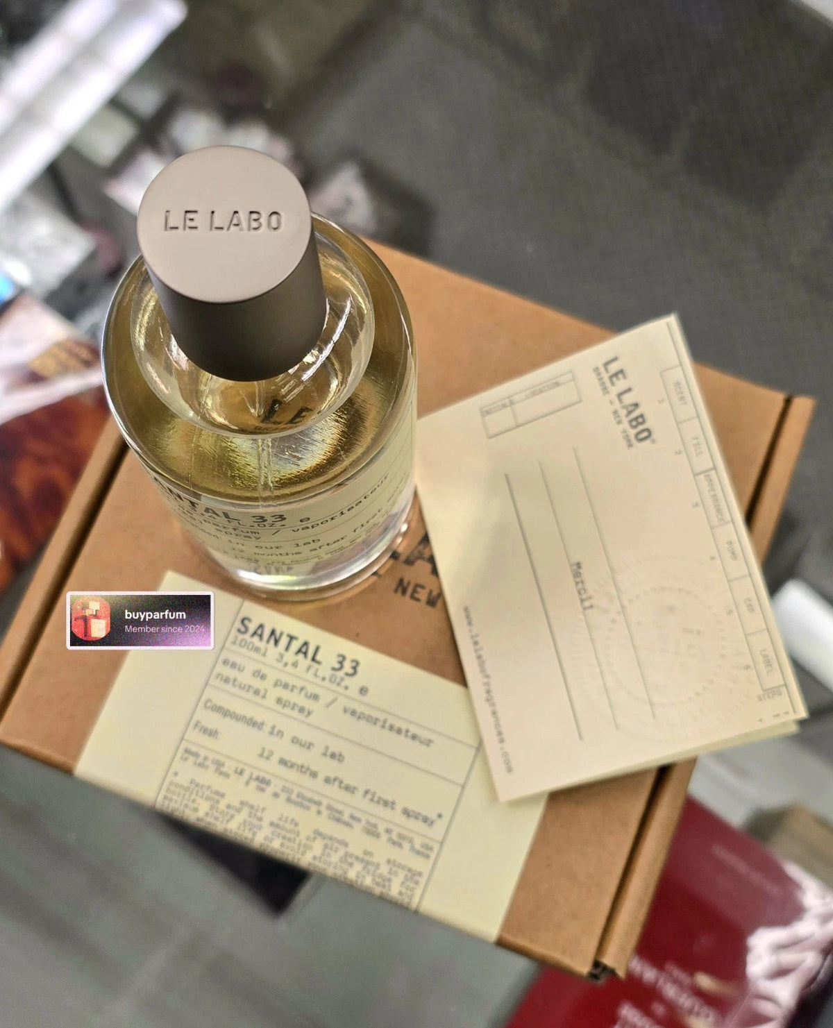 SANTAL 33 by LE LABO 3.4oz - 100ml Eau de Parfum for Unisex (New ☆ Authentic)